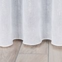MARIETTA Firanka fantazyjna z ołowianką, wys. 300cm, kolor biały ze srebrnym nadrukiem 000261/OLO/001/000300/1