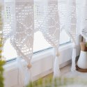 RACHELA Zazdrostka z ażurem, wys. 45cm, kolor biały 912432/000/001/000045/1