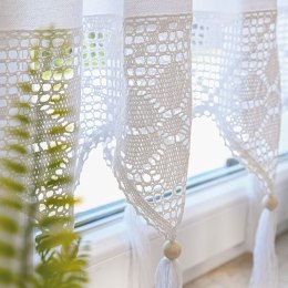 RACHELA Zazdrostka z ażurem, wys. 45cm, kolor biały 912432/000/001/000045/1