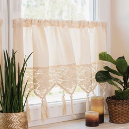 RACHELA Zazdrostka z ażurem, wys. 45cm, kolor 012 kremowy 912432/000/012/000045/1