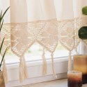 RACHELA Zazdrostka z ażurem, wys. 45cm, kolor 012 kremowy 912432/000/012/000045/1