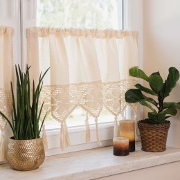 RACHELA Zazdrostka z ażurem, wys. 75cm, kolor 012 kremowy 912432/000/012/000075/1