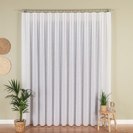 Firanka fantazyjna z ołowianką, wys. 250 cm, kolor biały 002135/OLO/001/000250/1