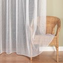 Firanka fantazyjna z ołowianką, wys. 250 cm, kolor biały 021137/OLO/001/000250/1