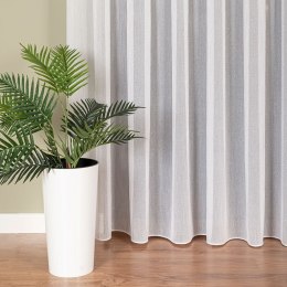 Firanka fantazyjna z ołowianką, wys. 250 cm, kolor biały 021138/OLO/001/000250/1