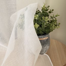 Firanka fantazyjna z ołowianką, wys. 300cm, kolor 012 kremowy 283004/OLO/012/000300/1