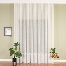 Firanka fantazyjna z ołowianką, wys. 305cm, kolor 010 kremowy 031121/OLO/010/000305/1