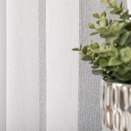 Firanka fantazyjna z ołowianką, wys. 320 cm, kolor biały 021138/OLO/001/000320/1