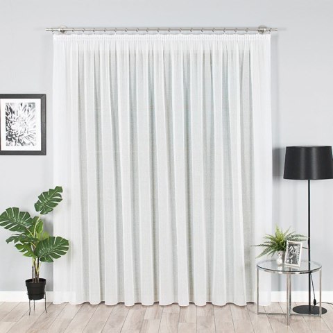 Firanka fantazyjna z ołowianką, wys. 330cm, kolor 012 kremowy 000121/OLO/012/000330/1