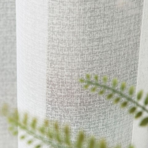 Firanka fantazyjna z ołowianką, wys. 330cm, kolor 012 kremowy 000121/OLO/012/000330/1