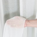 Firanka fantazyjna z ołowianką, wys. 330cm, kolor 012 kremowy 000121/OLO/012/000330/1