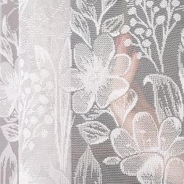 Firanka żakardowa, wys. 160cm, kolor biały 137506/000/001/000160/1