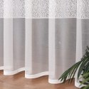 Firanka żakardowa, pasowa, wys. 250cm, kolor biały 054526/000/001/000250/1