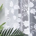Firanka żakardowa ze wzorem po całości, wys. 230cm, kolor biały 023006/000/001/000230/1