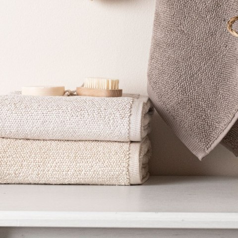 LEON Ręcznik, 70x140cm, kolor 010 jasny beżowy R00006/RB0/010/070140/1