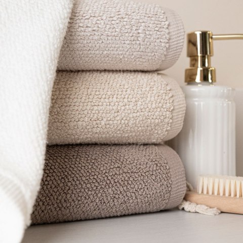 LEON Ręcznik, 70x140cm, kolor 012 ciepły brąz R00006/RB0/012/070140/1