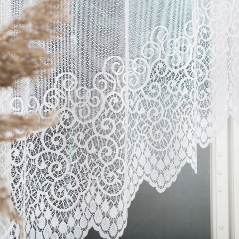 VIOLETTA Firanka żakardowa gotowa, 120x250cm, kolor biały 001539/FBL/001/250120/1