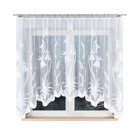 ANETA Firanka żakardowa gotowa, 160x310cm, kolor biały 015489/FBL/001/310160/1