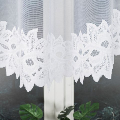 BASTIA Firanka żakardowa gotowa, 120x250cm, kolor biały 648107/FBL/001/250120/1