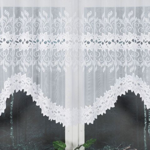 BASTIA Firanka żakardowa gotowa, 120x300cm, kolor biały 648107/FBL/001/300120/1