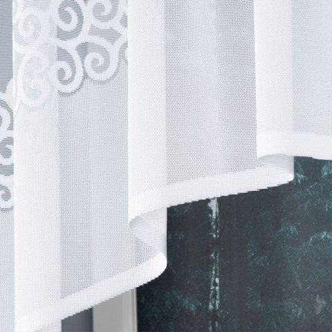 DANIELA Firanka żakardowa gotowa, 90x250cm, kolor biały 017788/FBL/001/250090/1