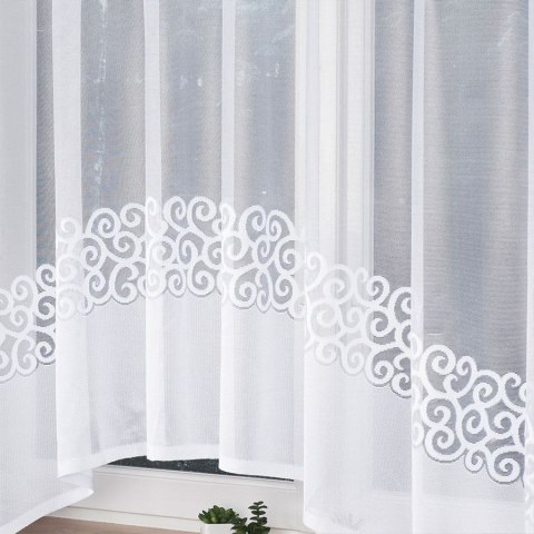 DANIELA Firanka żakardowa gotowa, 170x300cm, kolor biały 017788/FBL/001/300170/1