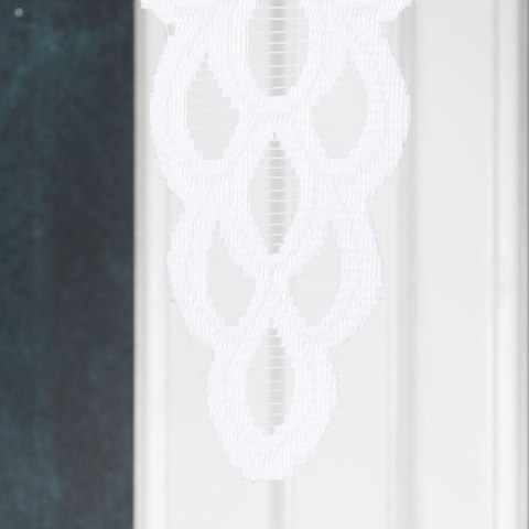 ERYKA Panel żakardowy gotowy, 120x160cm, kolor biały 019371/PBL/001/160120/1