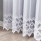 FELICJA Firanka żakardowa gotowa ze wzorem na samym dole , 250x200cm, kolor biały 018989/FBP/0