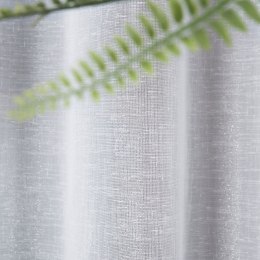 Firanka fantazyjna błyszcząca z ołowianką, wys. 300cm, kolor biały 201/OLO/001/000300/1