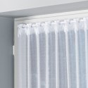 Firanka zazdrostka, żakardowa ze wzorem na samym dole, wys. 100cm, kolor biały 018989/000/001/000100/1