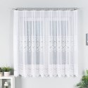 Firanka żakardowa pasowa, wys. 180cm, kolor biały 018495/000/001/000180/1