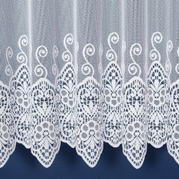 Firanka żakardowa pasowa, wys. 180cm, kolor biały 018495/000/001/000180/1