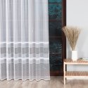 Firanka żakardowa, pasowa, wys. 250cm, kolor biały 018601/000/001/000250/1