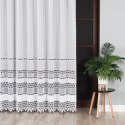 Firanka żakardowa pasowa, wys. 250cm, kolor biały 018669/000/001/000250/1