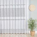 Firanka żakardowa, pasowa, wys. 250cm, kolor biały 018869/000/001/000250/1