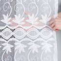 Firanka żakardowa pasowa, wys. 250cm, kolor biały 018960/000/001/000250/1