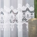 Firanka żakardowa pasowa, wys. 250cm, kolor biały 018982/000/001/000250/1