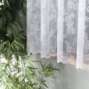 Firanka żakardowa ze wzorem po całości, wys. 160cm, kolor biały 090375/000/001/000160/1