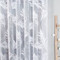 Firanka żakardowa ze wzorem po całości, wys. 250cm, kolor biały 018920/000/001/000250/1