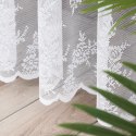 Firanka żakardowa ze wzorem po całości, wys. 300cm, kolor biały 090375/000/001/000300/1
