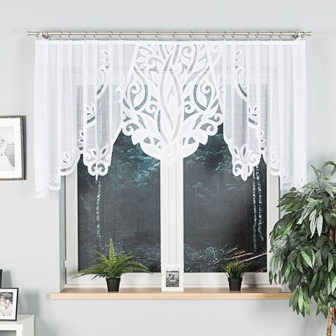 POLA Firanka żakardowa gotowa, 100x300cm, kolor biały 019368/FBL/001/300100/1