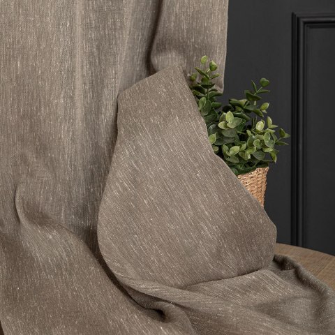 TIFFANY Firanka fantazyjna, wys. 300cm, kolor 001 ciepły szary 318042/OLO/001/000300/1