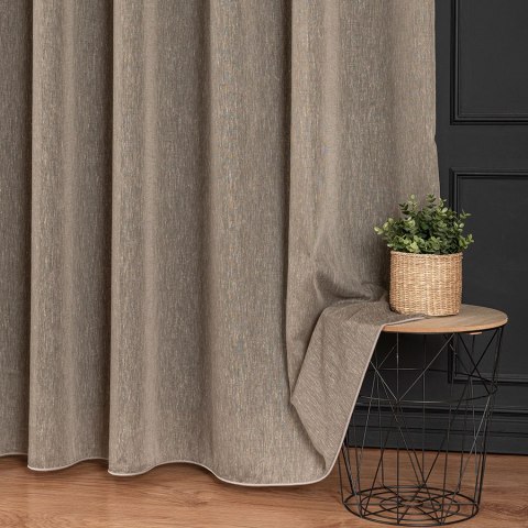 TIFFANY Firanka fantazyjna, wys. 300cm, kolor 001 ciepły szary 318042/OLO/001/000300/1