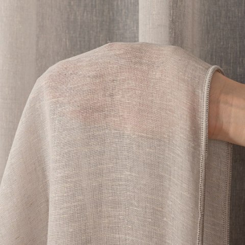 TIFFANY Firanka fantazyjna, wys. 300cm, kolor 003 pastelowy szary 318042/OLO/003/000300/1