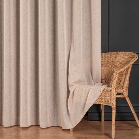 TIFFANY Firanka fantazyjna, wys. 300cm, kolor 008 pastelowy łososiowy 318042/OLO/008/000300/1