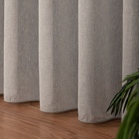 TIFFANY Firanka fantazyjna, wys. 300cm, kolor 024 szary 318042/OLO/024/000300/1