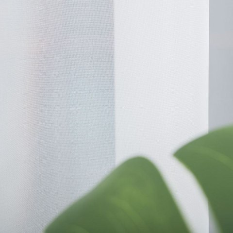 Firana w raportach, obcięta krajka, szer. 300cm, kolor biały 491000/ULT/001/300285/1