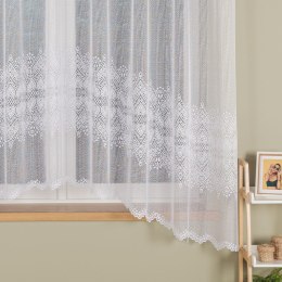 ESMERALDA Firanka żakardowa gotowa, 180x310cm, kolor biały 358691/FBL/001/310180/1
