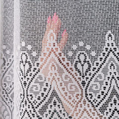 ESMERALDA Firanka żakardowa gotowa, 180x310cm, kolor biały 358691/FBL/001/310180/1