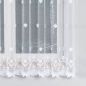 Firanka żakardowa, pasowa, wys. 170cm, kolor biały 004421/000/001/000170/1